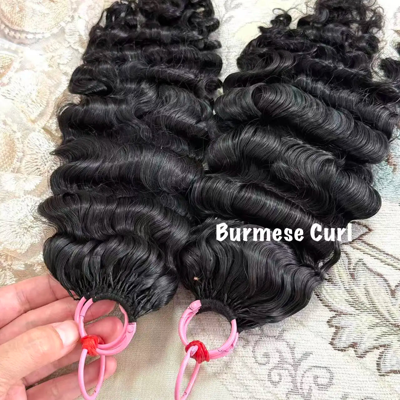 NABI Miracle Knots Pre-Separated Crochet Human Hair – Pixie Curl | Burmese Curl | Deep Wave | 14–24 Inch