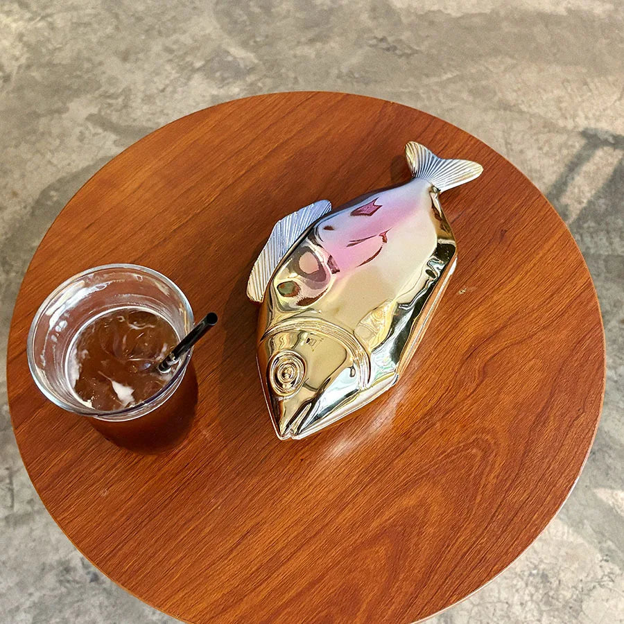 Acrylic Shell Shape Clutch | Sophisticated "Egg Minaudiere" Silhouette | Elegant Shiny Metal Party Purse | "Dignified" High-Performance Gold Silver Blue Essential for Radiant Versatile Styling Luxegan
