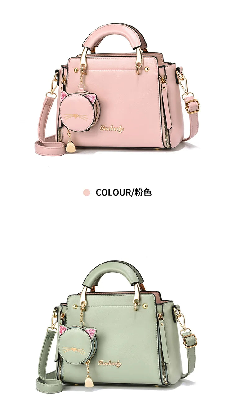 Summer New Women's Bag | Large Capacity Simple Shoulder Bag & New Handbag with Wallet (Crossbody Small Bag Bolso Mujer) Luxegan