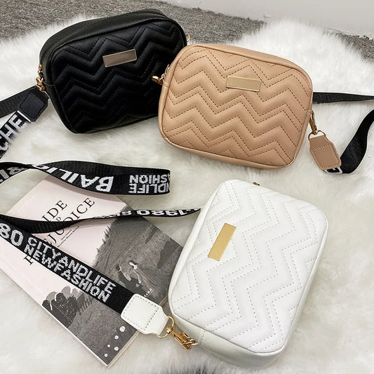 Trendy Mini Crossbody Bag | Casual PU Leather Handbag Luxegan