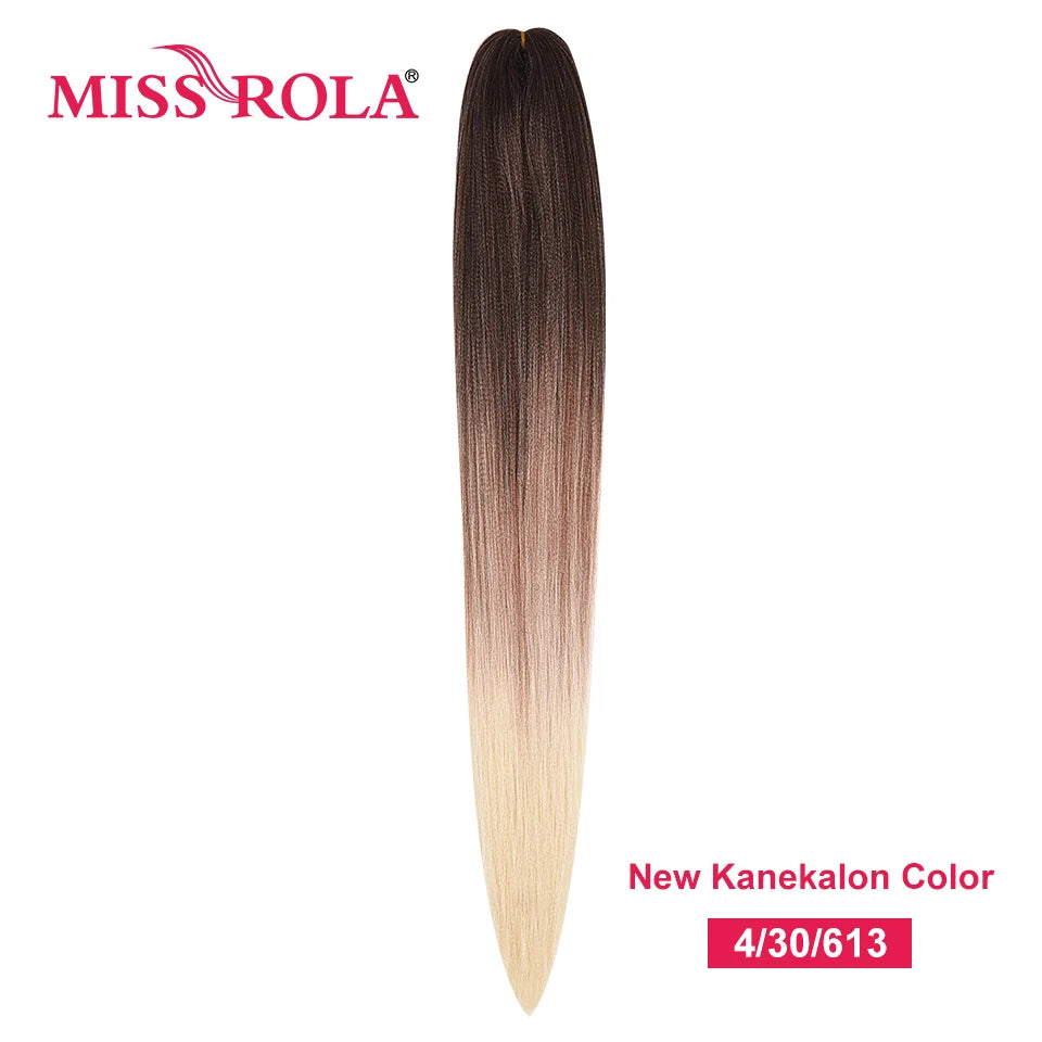 Jumbo Pre-Stretched Kanekalon Braiding Hair 24in – Ombré & Solid Colors Twist Braid Extensions - view 47