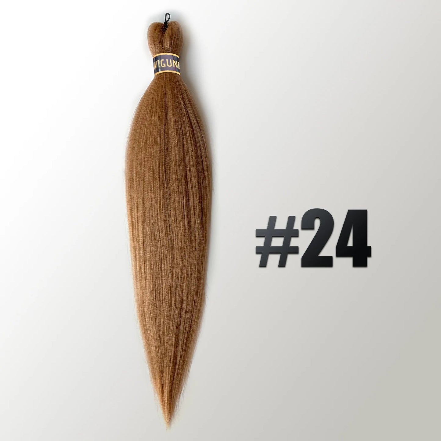 EZ Pre-Stretched Braiding Hair – Ombre Synthetic Crochet Braid Hair 26 Inch 90g Hot Water Setting - view 19