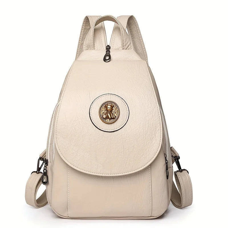 Double-shoulder Bag for Women | Versatile New Urban Simple Large Capacity Shoulder Bag | Casual Travel Small Backpack Luxegan