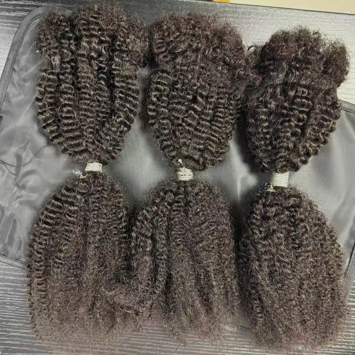 Nabi 4C Kinky Curly Micro Twist Human Hair – Crochet Braiding Hair for Black Women (30g/lot)