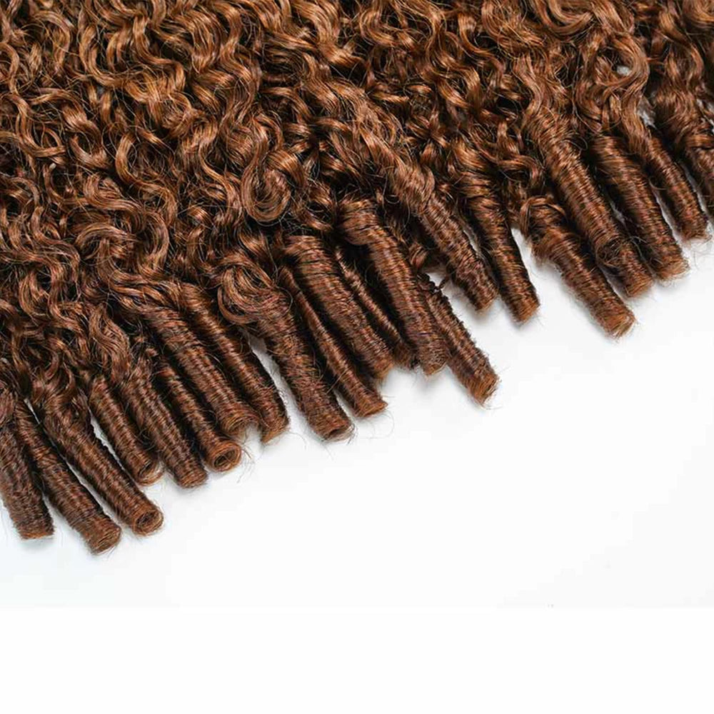 Curly Crochet Hair Extensions | Pre-Looped Braiding Hair Luxegan