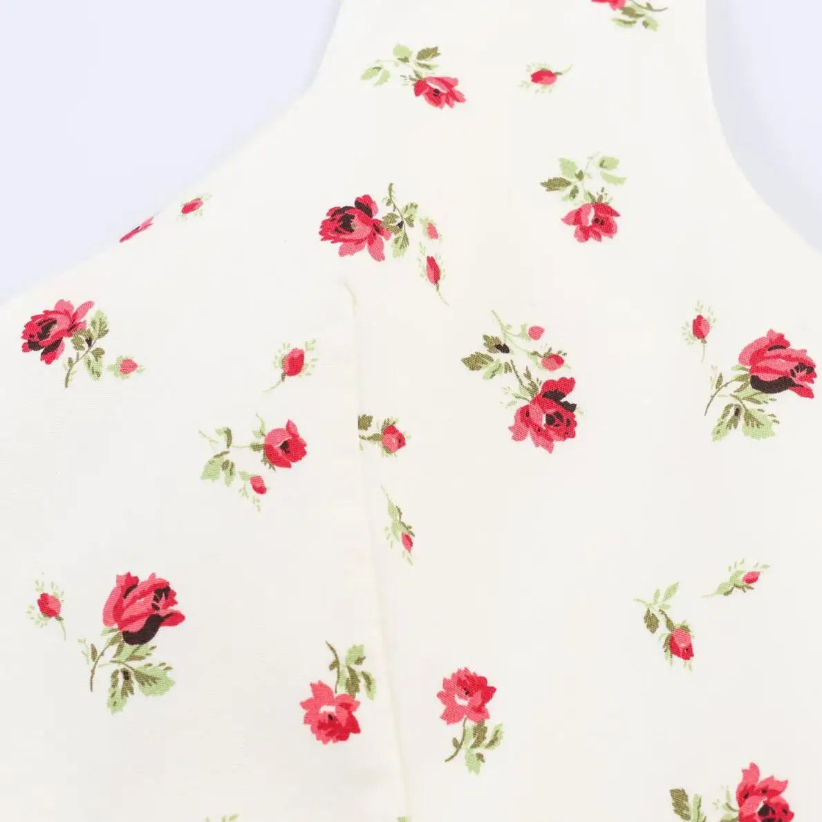 Sexy Beige With Red Floral Print V Collar Sling Mini Dress Women Backless Low Waist Ruched Swing Dresses Femme Vestidos Robe