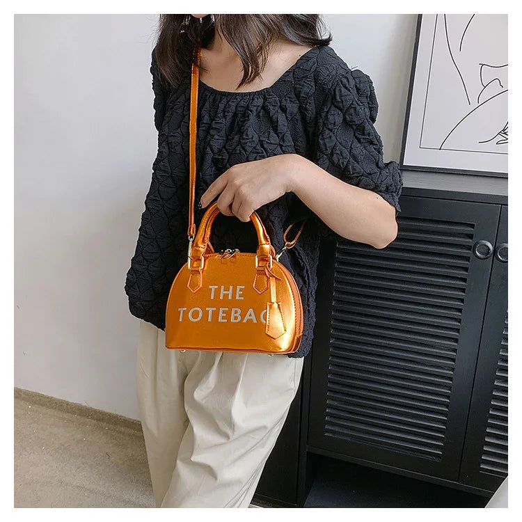 New Fashion Women's Shell Bag High Quality Versatile Crossbody Bag | Trend Brand Elegant Shoulder Bag Designer Luxury Handbag Luxegan