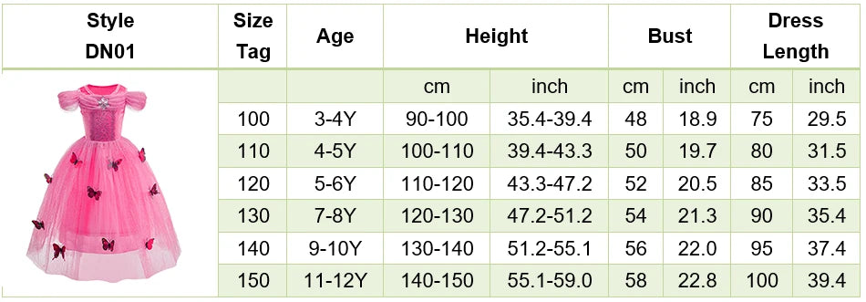 Little Girls Summer Cinderella Dance Sequin Clothing Kids Birthday Fancy Maxi Princess Style Cosplay Dress Long Sleeve Ball Gown
