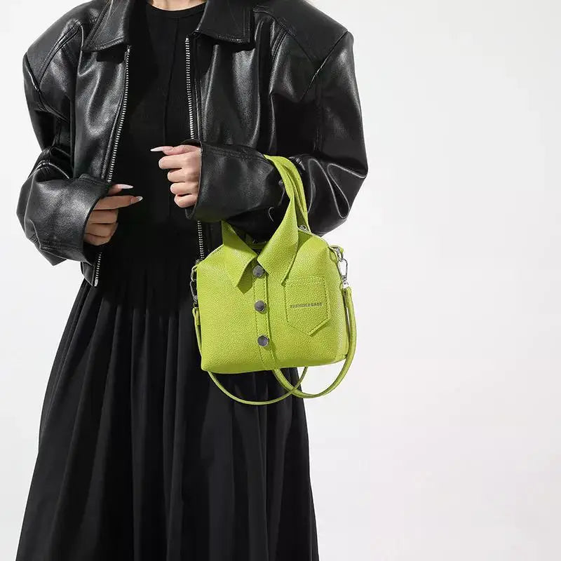 Designer Style PU Square Compact Shoulder Bag | High-Quality Unique Zipper Handbag for Women | Sophisticated Solid Color Lady Messenger | Fashion-Forward Soft Leather Bolso with Versatile Crossbody Strap Luxegan