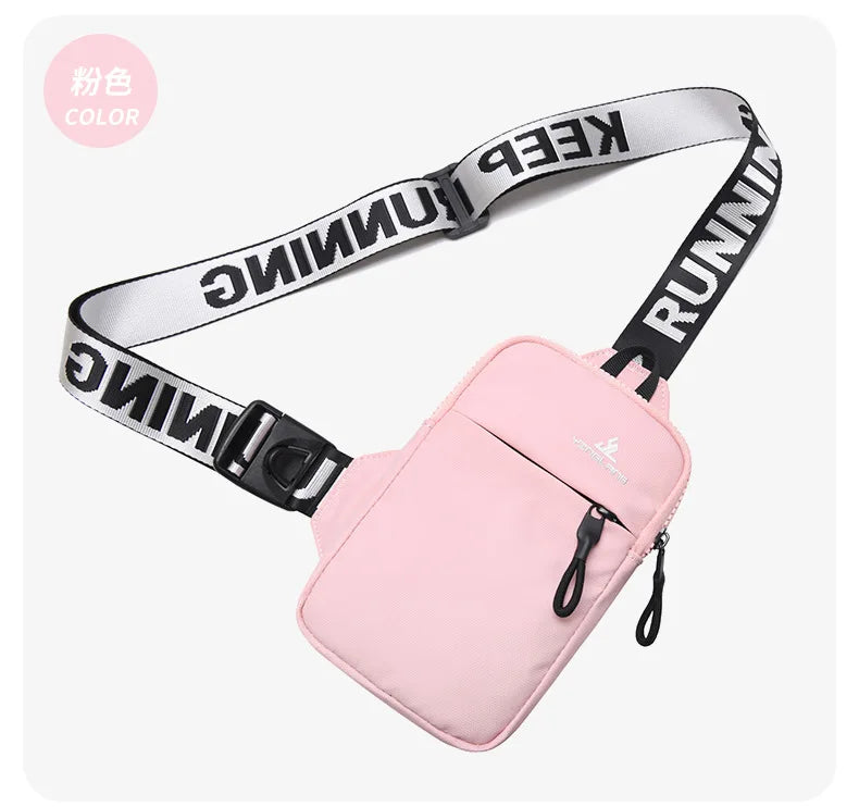 Small Chest Bag & Mobile Phone Bag | Outdoor Sports Mini Fashion Shoulder & Messenger Bag (Unisex Gift) Luxegan