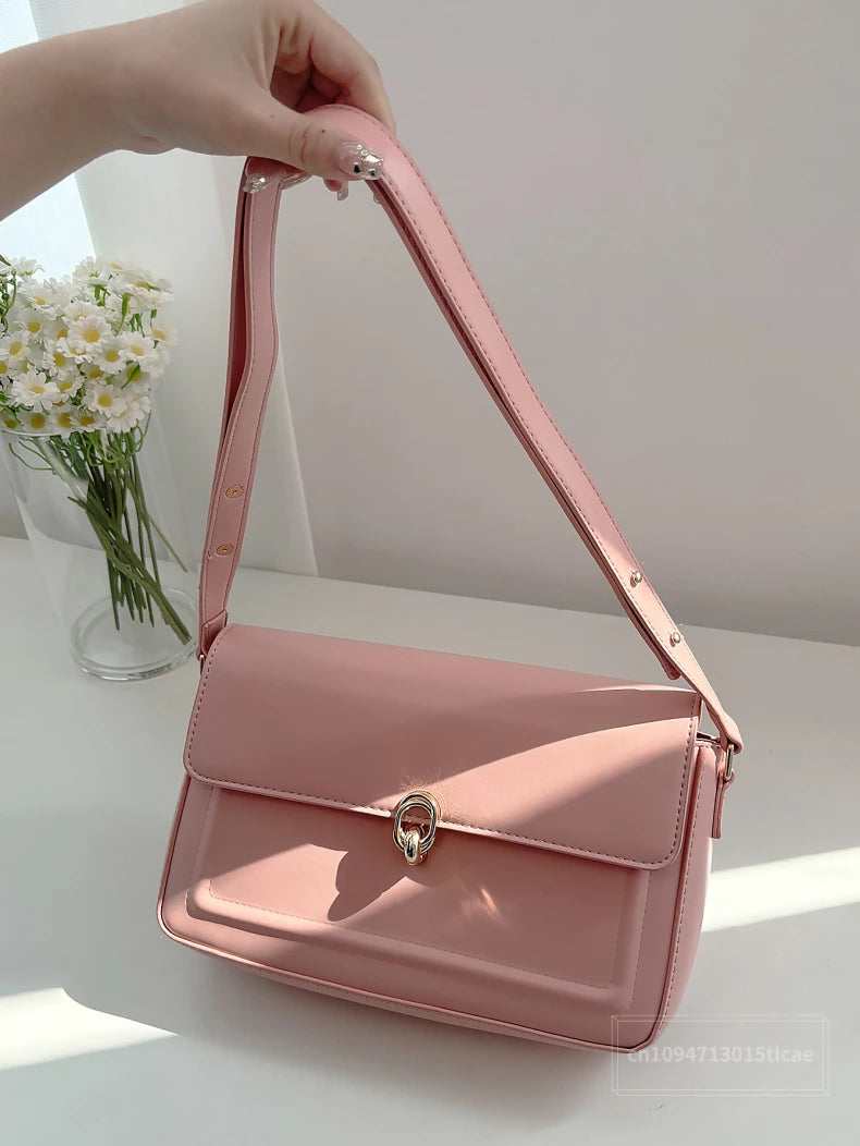 High-Texture Red Retro Bridal Wedding Bag | French Handbag & Commuter Underarm Bag Luxegan