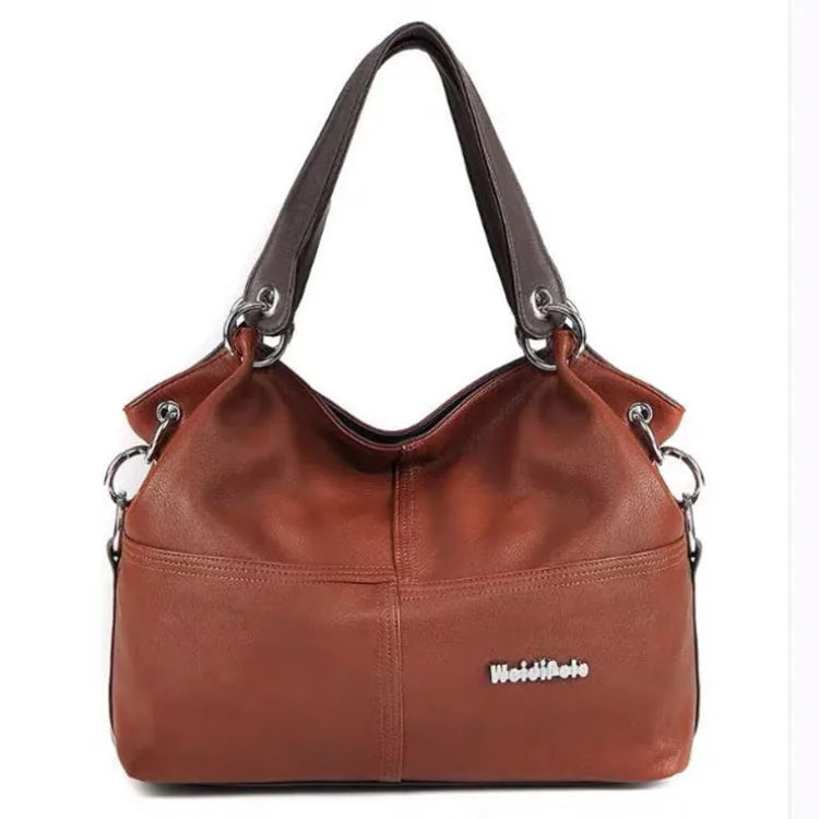 New Fashion Luxury Handbag Set | Retro Large Capacity Bucket Bag for Women | Premium Leather Shoulder Messenger Bag & Composite Tote Purse