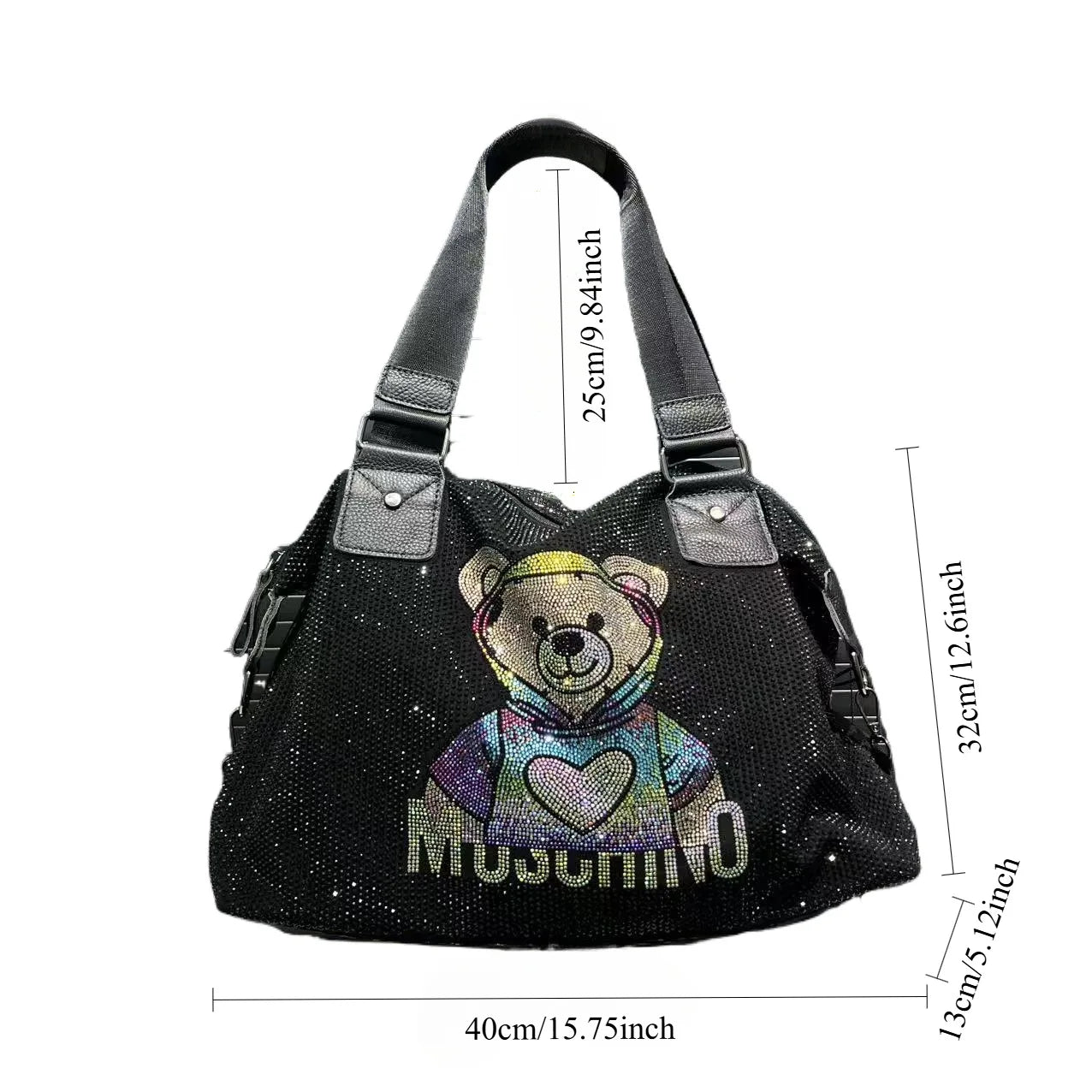 Fashion Style Retro Distressed Shoulder Bag | Soft Versatile Commuter Tote with Crossbody Function Luxegan