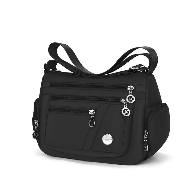 Women's Large Capacity Shoulder Bag | Waterproof and Wear-Resistant Multi-Pocket Commuter Leisure Outdoor Crossbody Bag Luxegan