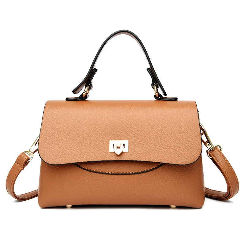 Luxury Large Capacity Multilayer Shoulder Bag | High-Quality PU Leather Designer Messenger | Sophisticated Sequined Casual Tote | Fashion-Forward Crossbody with Smart Partitioning Luxegan