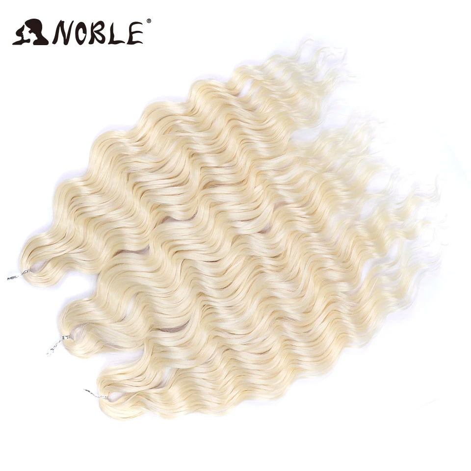 Synthetic Anna Curl Water Wave Crochet Braiding Hair – 24 Inch | 300g | 60 Strands | 88 Ombre & - view 63