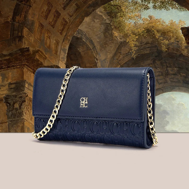 Fashionable Square Messenger Shoulder Bag | Exquisite Craftsmanship Crossbody Purse | Versatile Classic Style PU Leather Handbag | Four Seasons Women's Daily Fashion Bag Luxegan