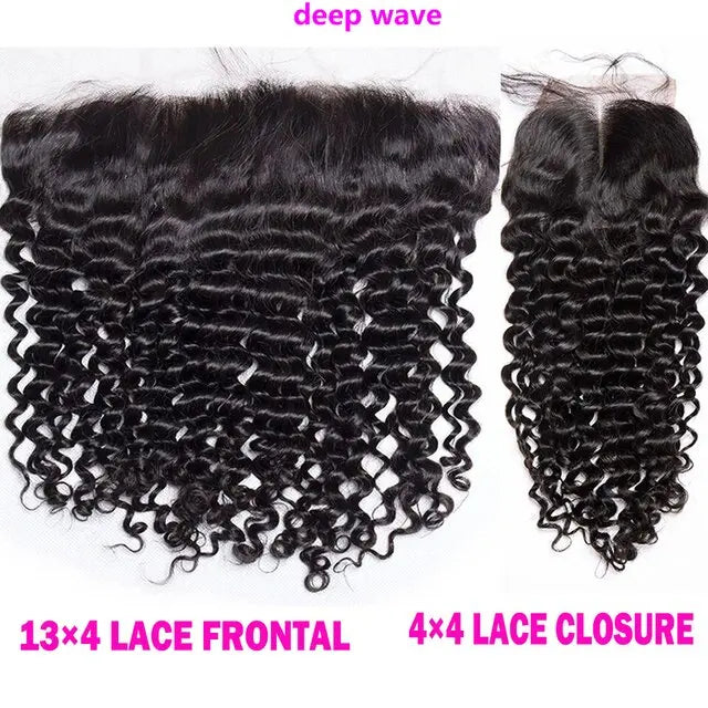 12A Brazilian Kinky Curly Hair Bundles | Sophisticated "4x4 Lace Closure" or "13x4 Frontal" Silhouette | Elegant 150% Density Curly Weave | "Dignified" Remy Human Hair with Pre-Plucked Hairline for Radiant Versatile Styling Luxegan