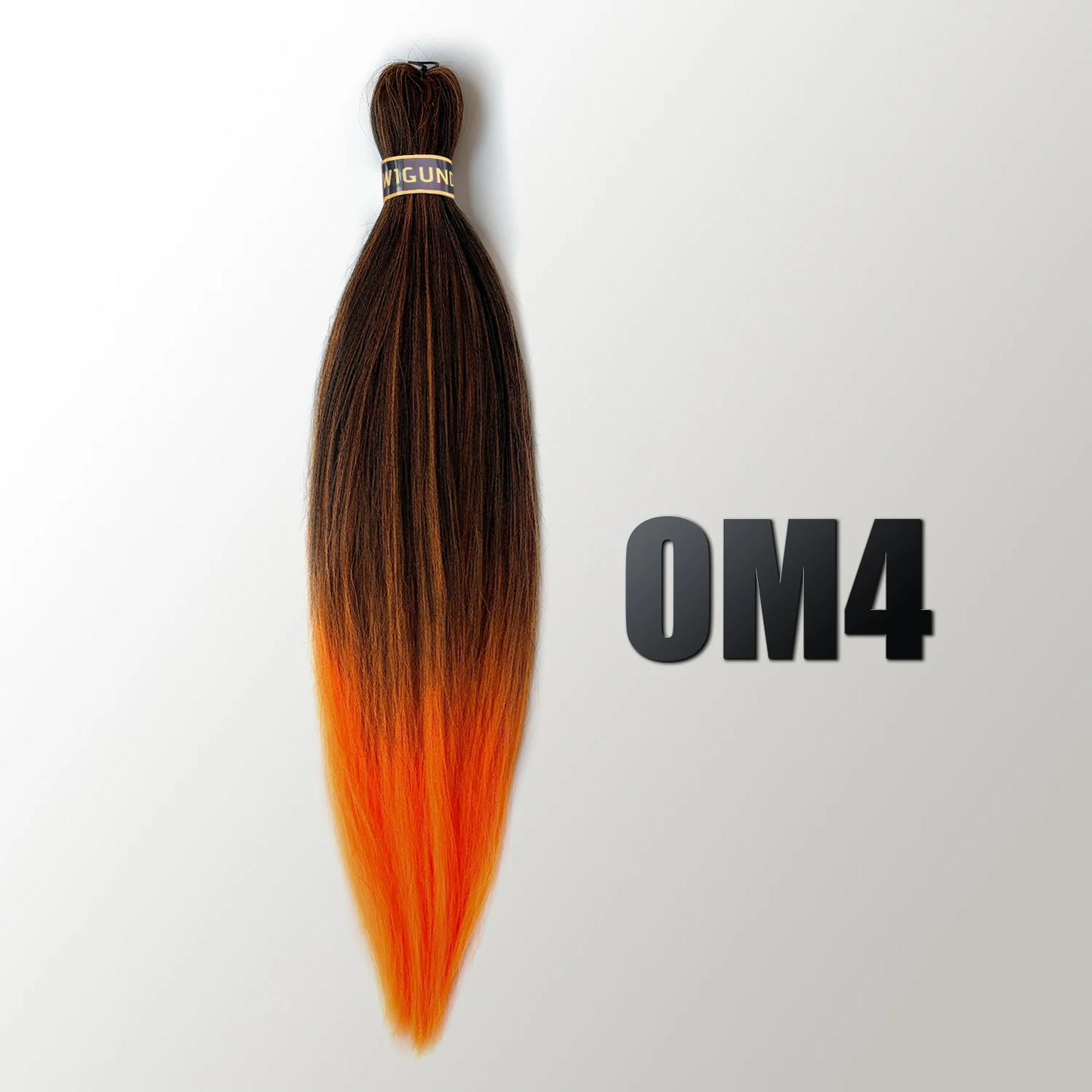 EZ Pre-Stretched Braiding Hair – Ombre Synthetic Crochet Braid Hair 26 Inch 90g Hot Water Setting - view 52