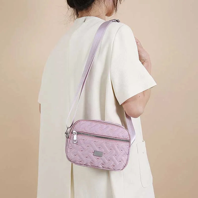 Casual Women's Small Square PU Leather Crossbody Messenger Bag | Fashion Lightweight Underarm Shoulder Handbag (Bolso Mujer) Luxegan