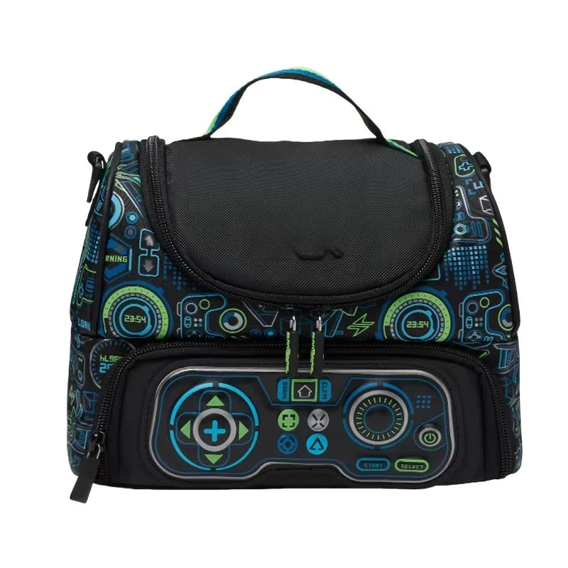 Large Capacity Cartoon Student Backpack | Sophisticated "Anime Bag" Silhouette | High-End Movie & TV Theme School Bag & Lunch Bag | "Dignified" High-Performance PVC Essential for Radiant Versatile Styling Luxegan