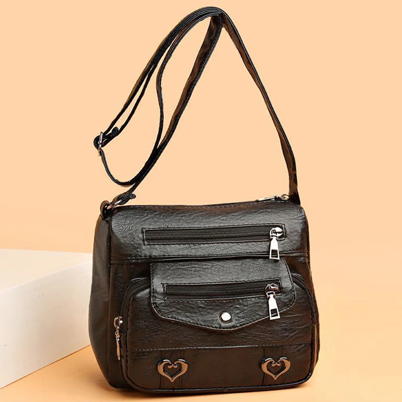 Neutral Style Rectangular Bag for Men and Women | Wide Capacity Casual Fashionable Single Shoulder Bag for Traveling Luxegan
