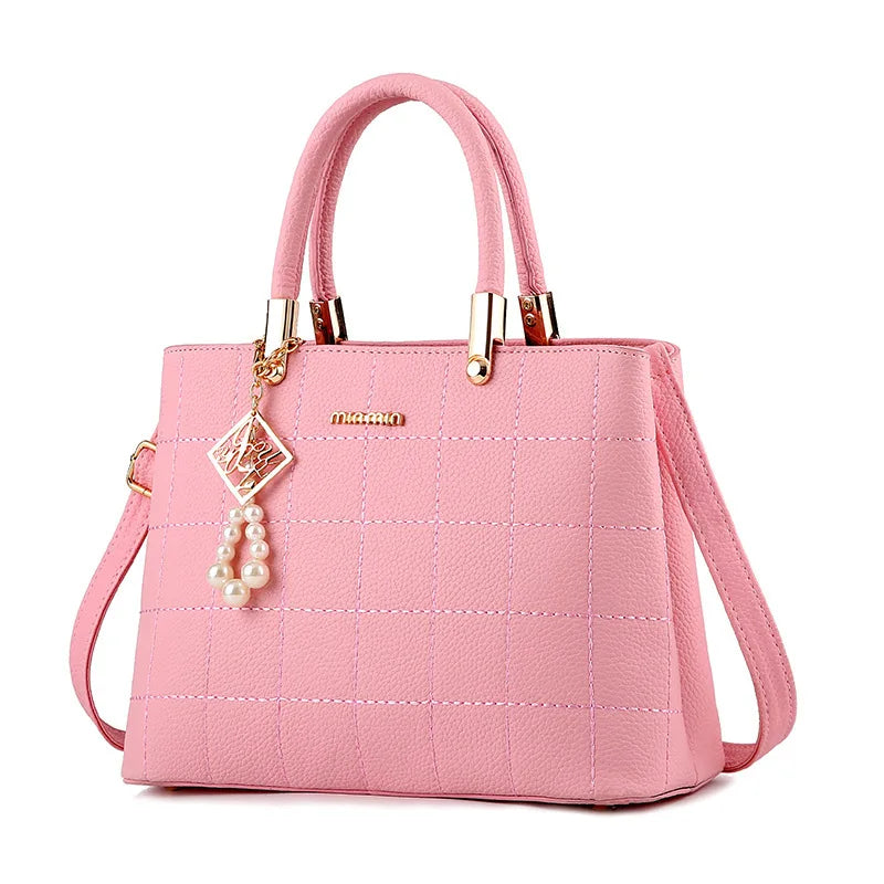 Women's Summer New Quality Leather Bag | Large Capacity Single Shoulder & Crossbody Bag Luxegan