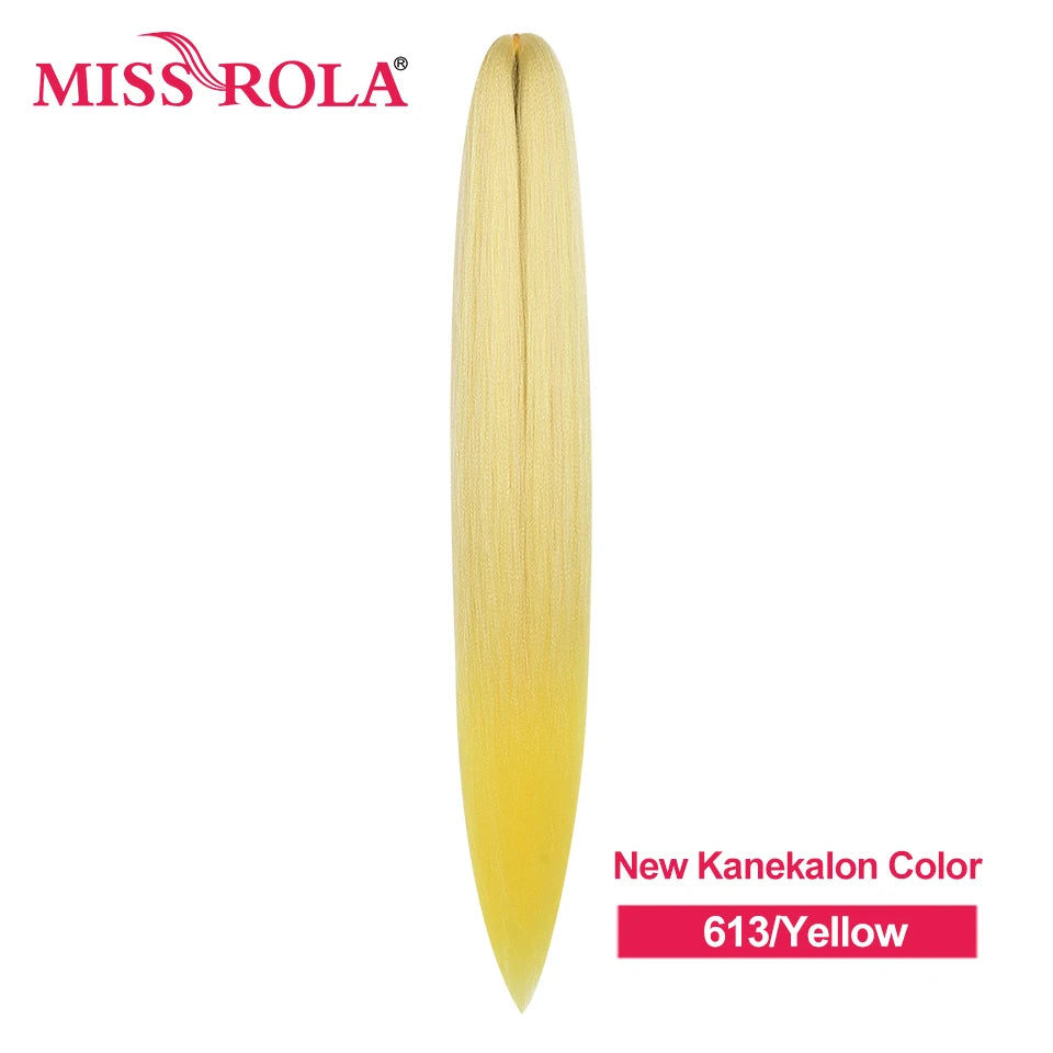 Jumbo Pre-Stretched Kanekalon Braiding Hair 24in – Ombré & Solid Colors Twist Braid Extensions - view 11
