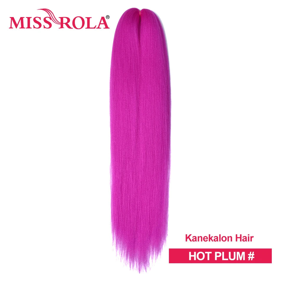 Jumbo Pre-Stretched Kanekalon Braiding Hair 24in – Ombré & Solid Colors Twist Braid Extensions - view 90