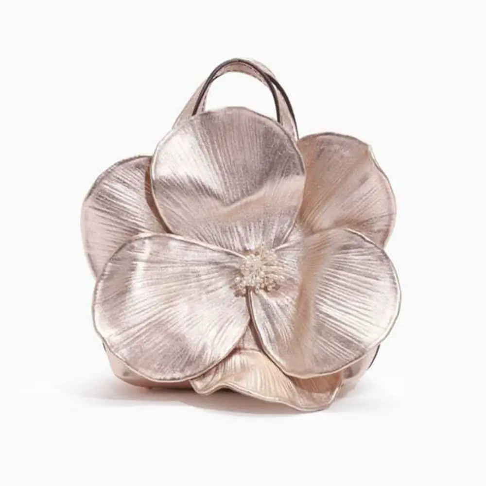 Designer Spliced Floral Mini Handbag | High-Quality Minimalist Circular Tote Bag | Temperament Fashion Small Party Purse | Spliced Flower Canvas Handbag for Women Luxegan