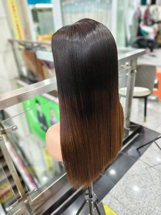 16A Super Double Drawn Bone Straight Bob Wig | 2x6 Real HD Lace Closure Vietnamese Virgin Human Hair Luxegan