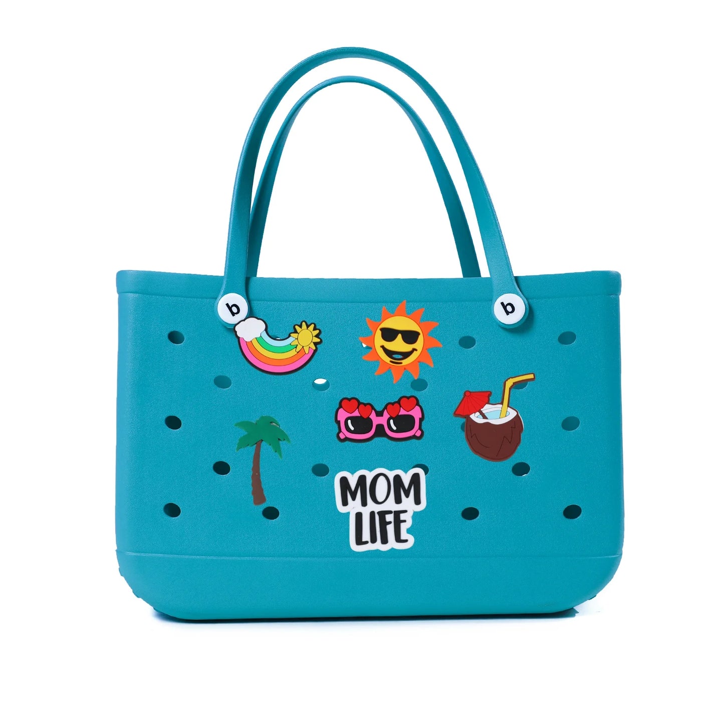 XL Waterproof TPU Beach & Travel Tote (Jelly Tote) Luxegan