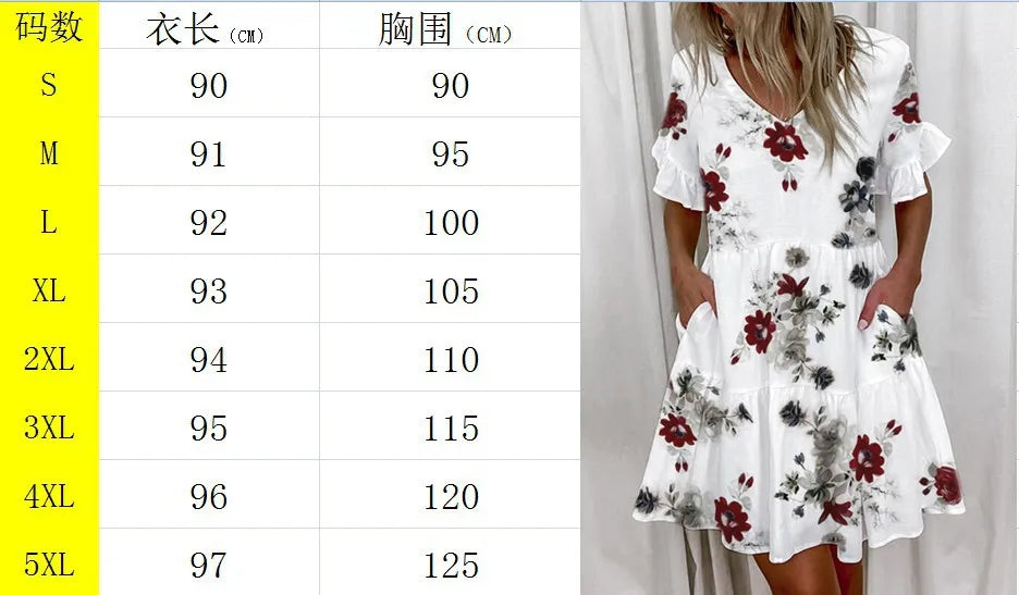 Plaid & Print V-Neck Butterfly Sleeve Regular Fit A-Line Mini Dress – Natural Waist, Spring/Summer Luxegan