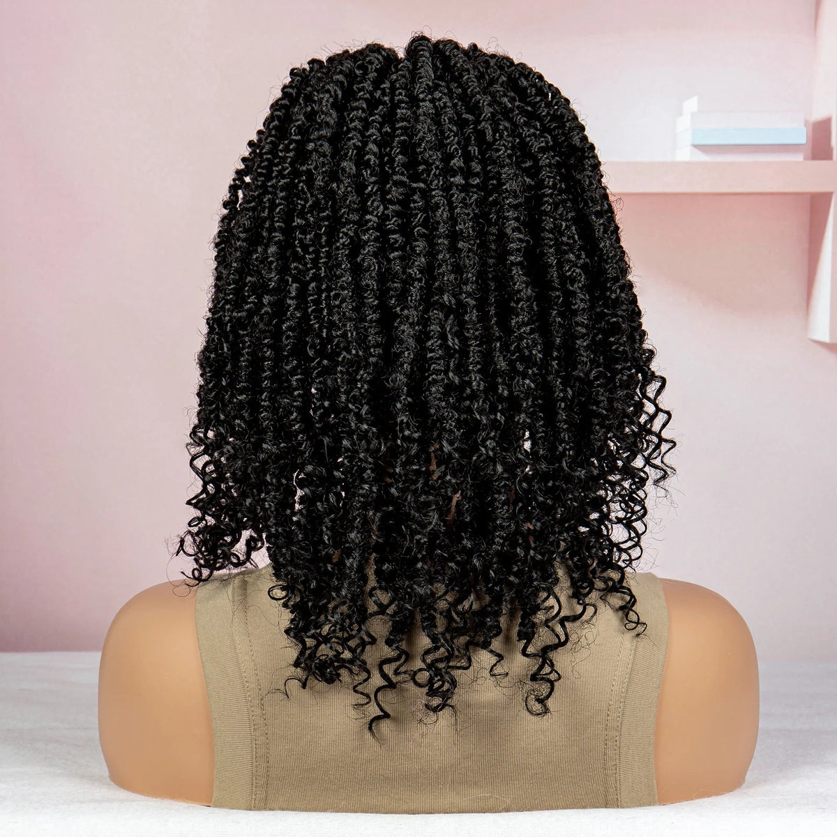 Dreadlocks Braided Wigs Lace Front Braided Wigs Short Box Braided Wigs for Women with Baby Hair Ombre Lace Braids Wigs Luxegan