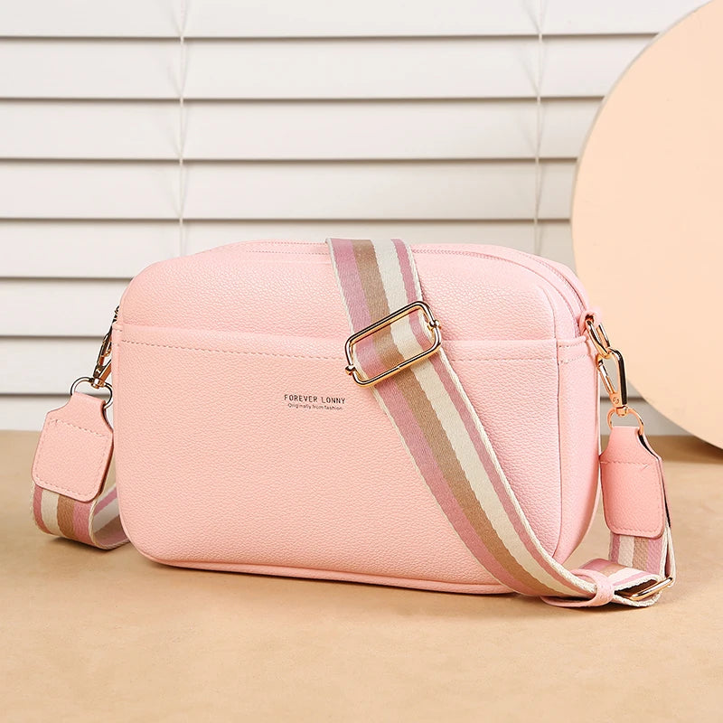 New Women's Crossbody Bag | Multi-Zipper & Large Capacity Handbag Luxegan