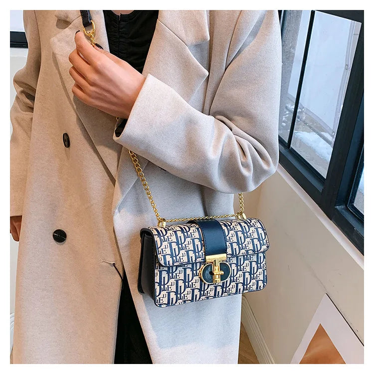 Microfiber Baguette Shoulder Bag | Fashion Luxury Designer Crossbody Clutch Luxegan