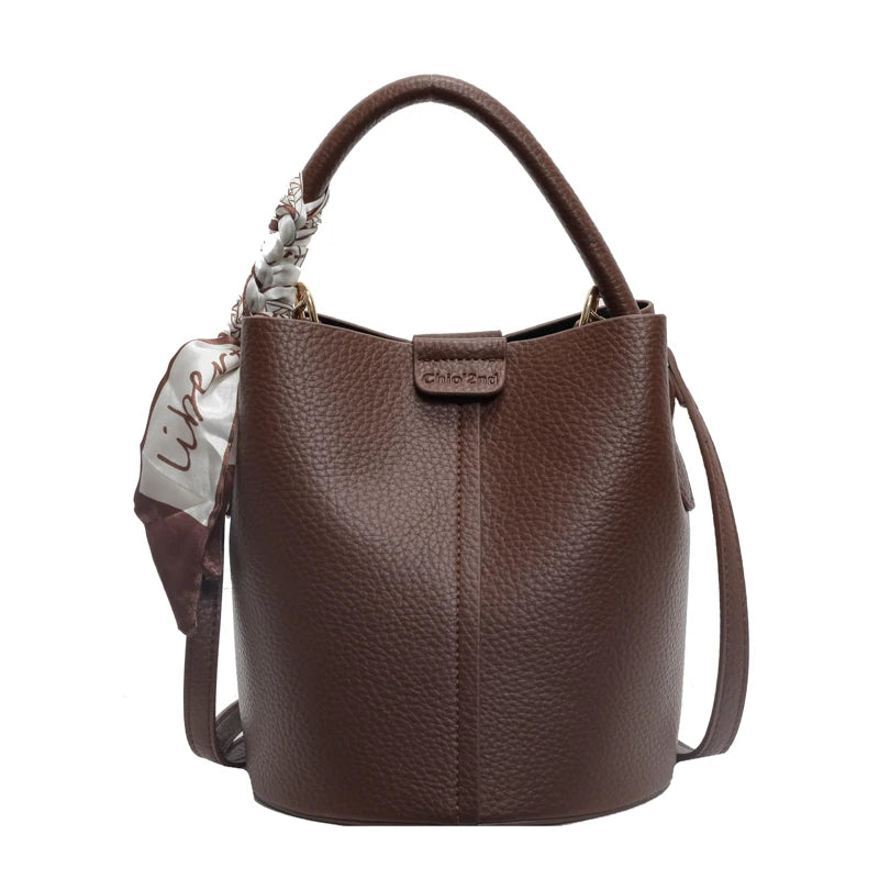 Senior Sense Retro Color Small Bag | Women's New Crossbody Bag & Super Fire Bucket Bag Luxegan