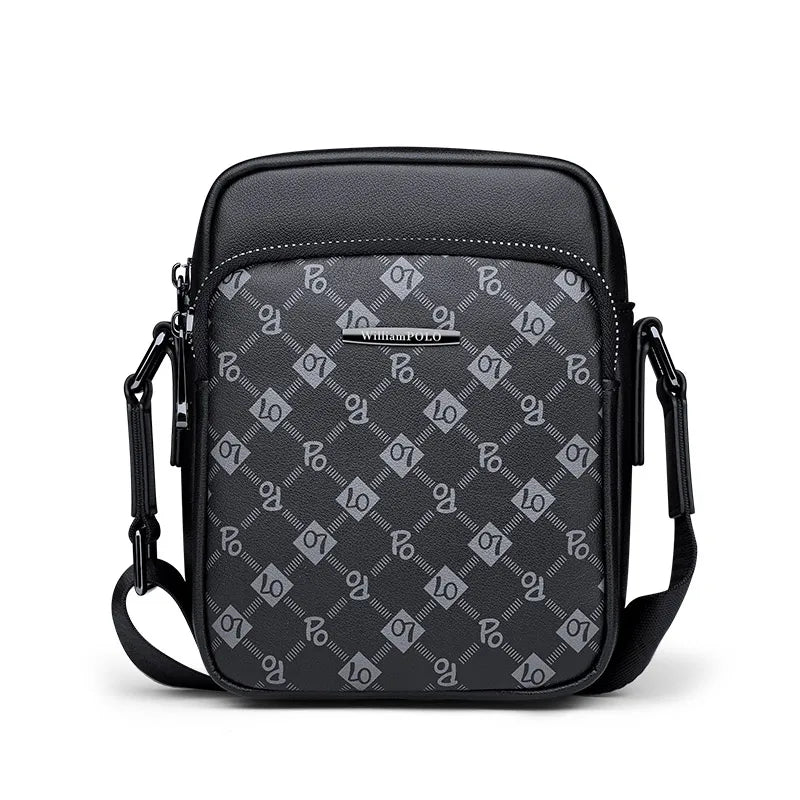 Genuine Leather Fashionable Printed Small Backpack | Casual Shoulder Bag Clutch Luxegan