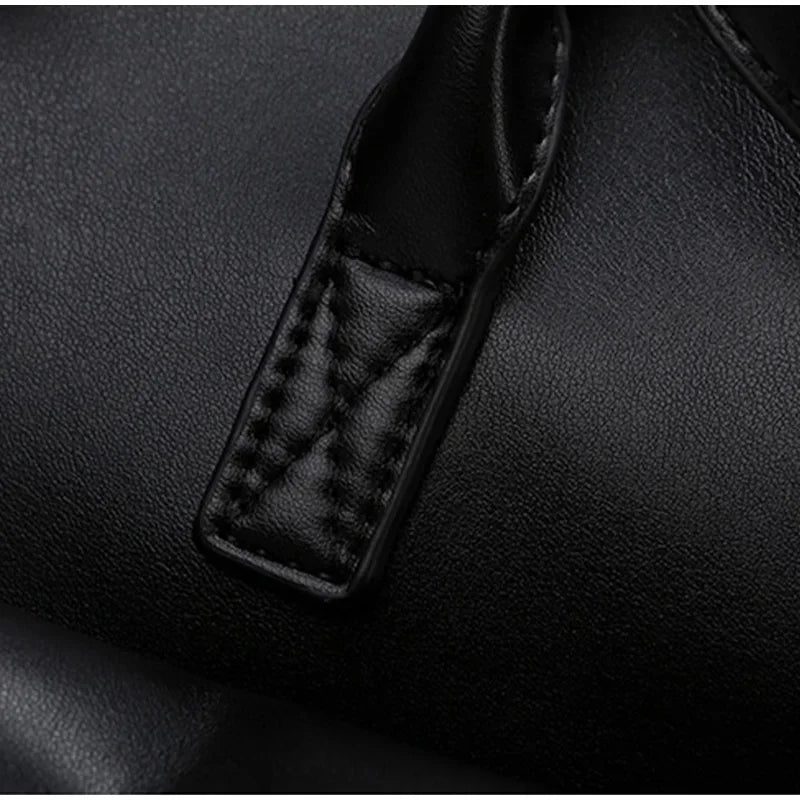 Luxury Wings Style Synthetic Leather Shoulder Bag,Large Capacity Commuting Women Tote Bag,Punk Buckle Simple Versatile Handbag
