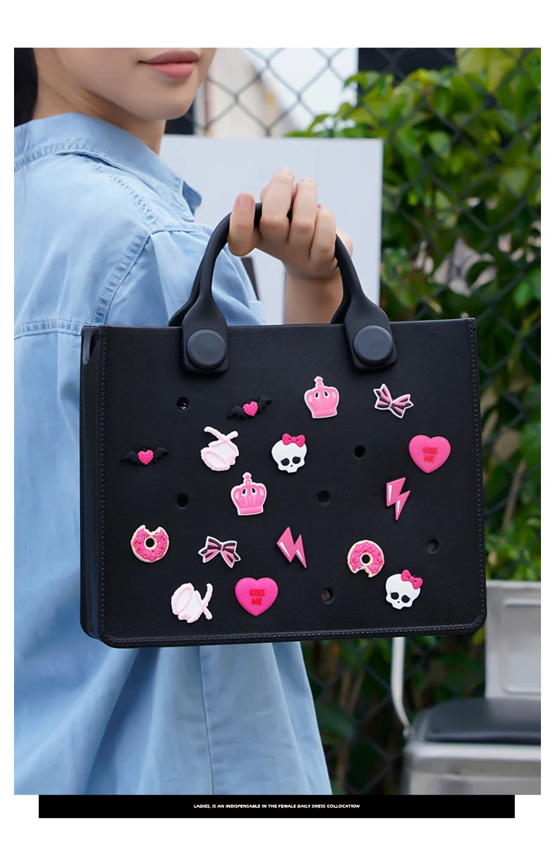 EVA Waterproof Casual Tote Bag | Large Unisex Shoulder Beach Storage Bag Luxegan