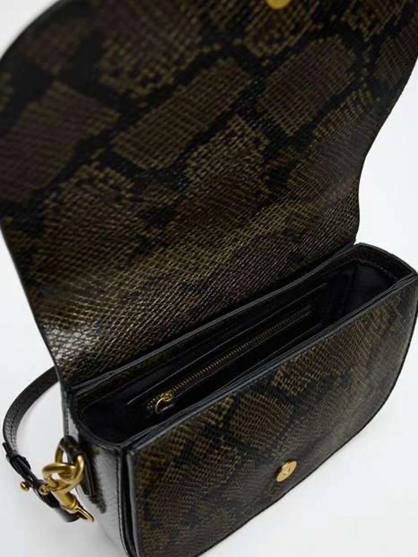 Saddle Bag | Popular Foreign Trade Shoulder Bag & New Wide Shoulder Strap Diagonal Cross Armpit Bag Luxegan