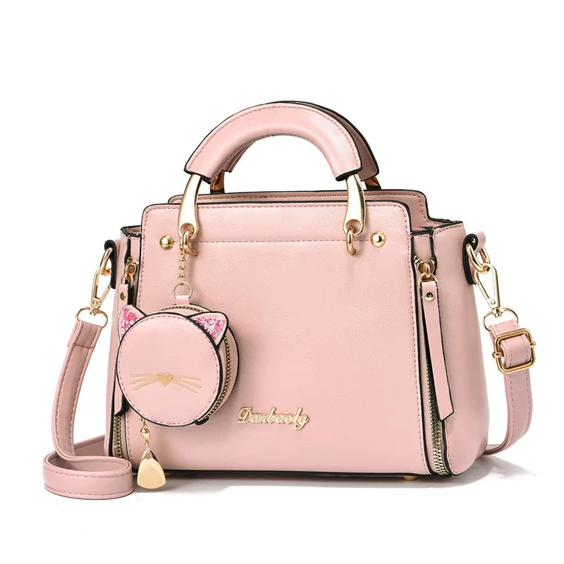 Summer New Women's Bag | Large Capacity Simple Shoulder Bag & New Handbag with Wallet (Crossbody Small Bag Bolso Mujer) Luxegan