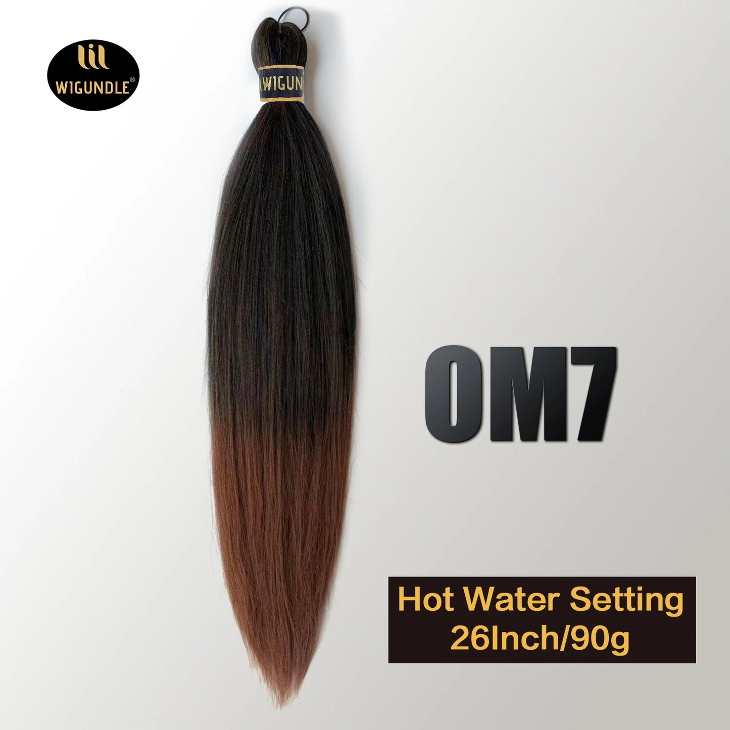 Kanekalon Pre-Stretched Jumbo Braiding Hair – 26 Inch | 90g | Kinky Straight | Hot Water Set | 44 - view 16