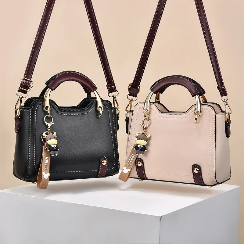 New Handheld Small Square Bag | Fashionable Girl's One-Shoulder & Crossbody Bag Luxegan