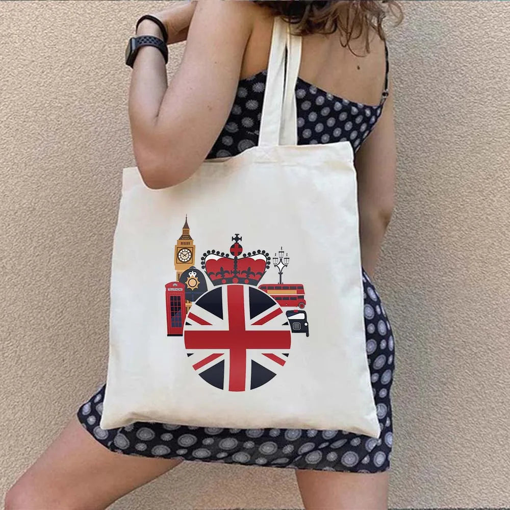 Woman's Large Capacity Canvas Tote Bag | Stylish Travel & Shopping Shoulder Handbag (Work, Gym, Grocery, Eco-Friendly) Luxegan