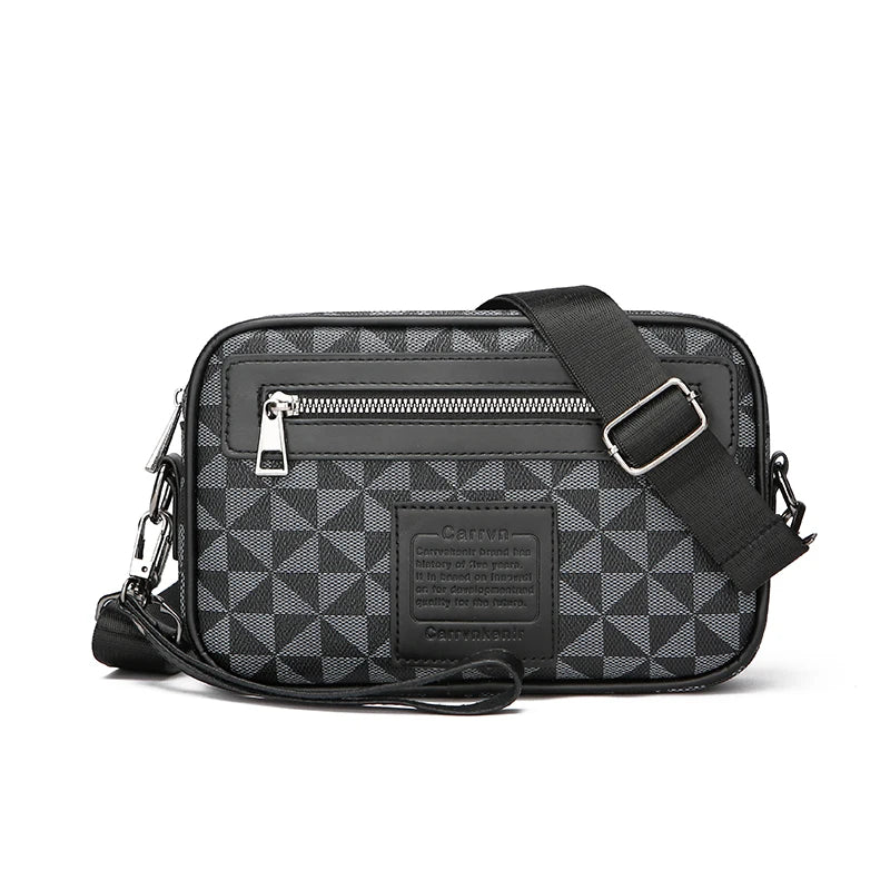 Men's Leather Messenger Bag | Crossbody Shoulder Bag & Designer Handbag Luxegan