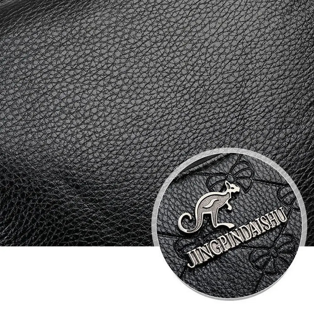 PU Leather Casual Tote | Large Capacity Multi-layer Mother's Shoulder Bag Luxegan