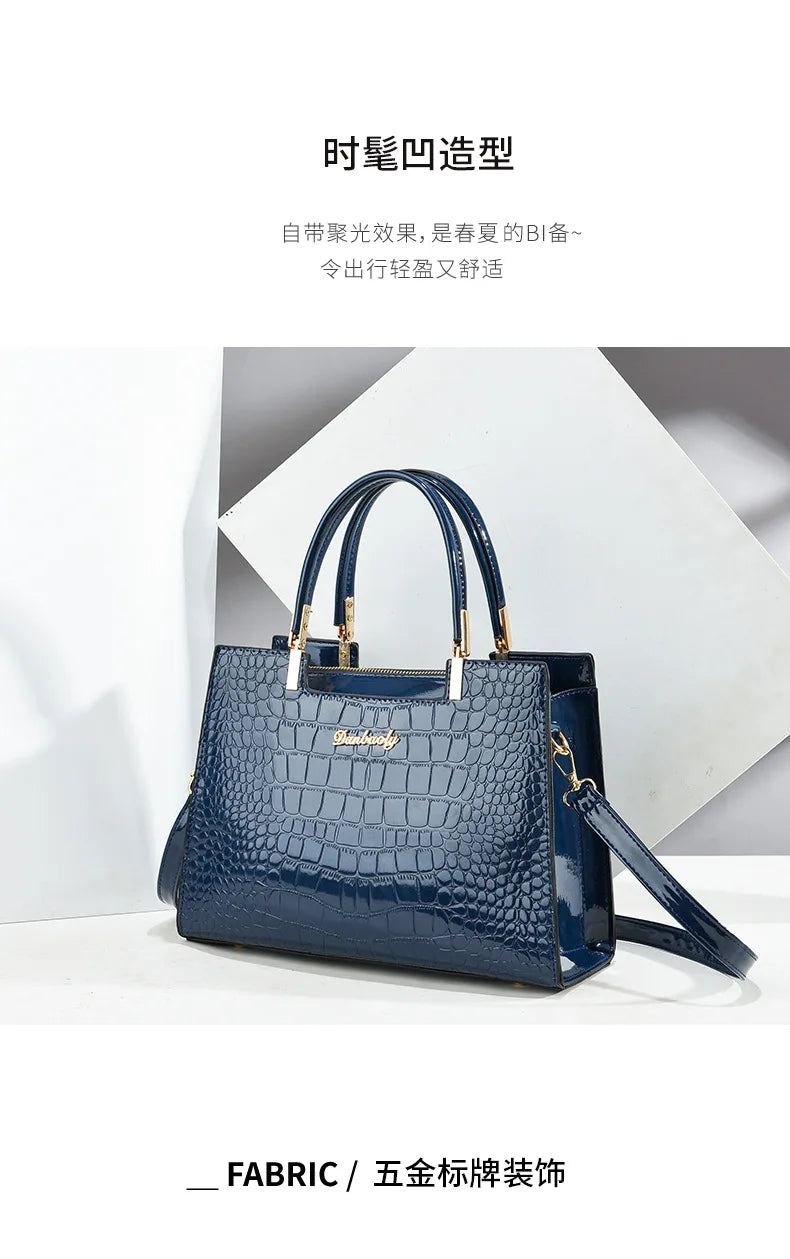 Versatile Premium Women's Atmosphere Bag | Designer Luxury Mother's One Shoulder Handbag (Chic & Spacious) Luxegan