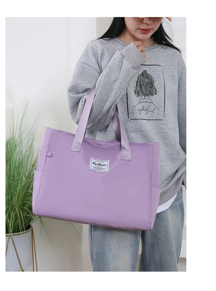 Waterproof Oxford Duffle Bag Large Capacity Women Travel Bags | Shoulder Bag Valise Bolsa De - view 8