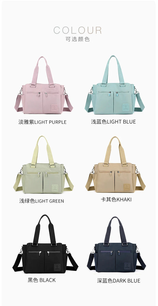 New Fashion Women's Shoulder Bag | High-Quality Large Capacity Crossbody Bag & Waterproof Multi-Functional Handbag Luxegan